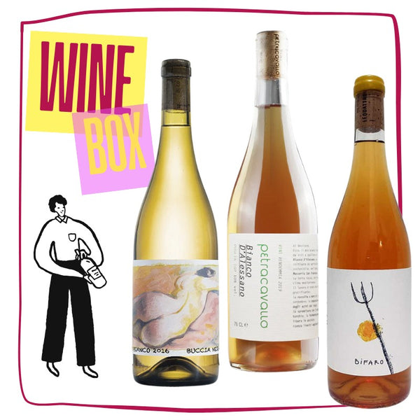 Orange mini Wine Box