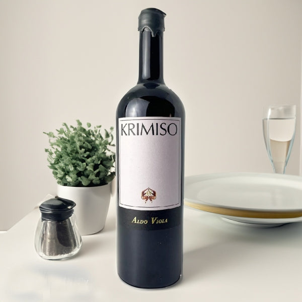 Aldo Viola Krimiso wine bottle